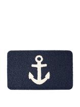 Capacho Kikkerland Anchor 30x45cm Tapete de bobina de PVC interno/externo Capacho Kikkerland Anchor 30x45cm Tapete de bobina de PVC interno/externo