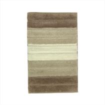 Capacho Luxo Microfibra Base Polipropileno Versátil Bege