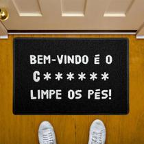Capacho Mal Educado 60x40cm Capacho Mal Educado 60x40cm