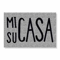 Capacho mi casa su casa cores:prata Capacho mi casa su casa cores:prata