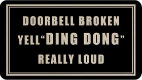 Capacho naniyihao Welcome Doorbell Broken Yell Ding Dong Capacho naniyihao Welcome Doorbell Broken Yell Ding Dong