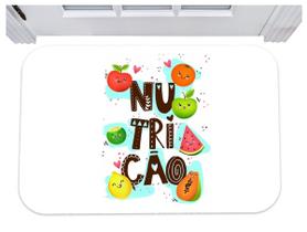 Capacho para porta nutrição tapete para porta 40x60