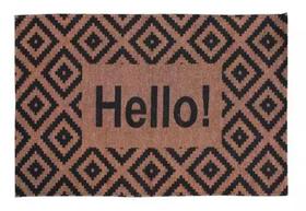 Capacho Porta Hello Antiderrapante