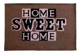 Capacho Porta Home Sweet Home Antiderrapante