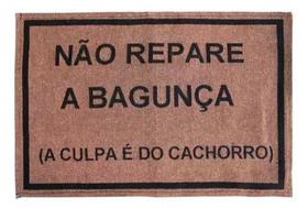 Capacho Porta Não Repare A Bagunça Antiderrapante