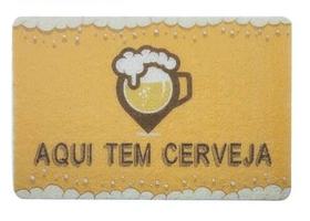 Capacho PVC Aqui Tem Cerveja 38x58cm - Tokyo Design