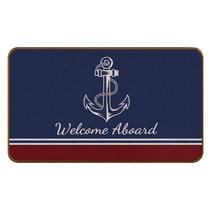 Capacho Qvapt Nautical Mary Anchor Welcome Aboard 30x45cm Capacho Qvapt Nautical Mary Anchor Welcome Aboard 30x45cm