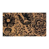 Capacho Retangular Fibra De Coco Base PVC 60x33cm - Komeco
