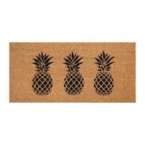 Capacho Retangular Fibra De Coco Base PVC 70x33cm - Komeco Capacho Retangular Fibra De Coco Base PVC 70x33cm - Komeco