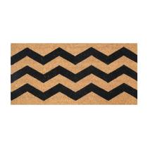 Capacho Retangular Fibra De Coco Base PVC 70x33cm - Komeco
