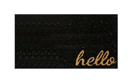 Capacho Retangular Fibra De Coco Base PVC 75x45cm - Komeco