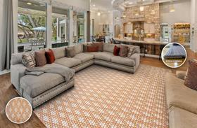 Capacho Sisal Look Pop Artesanato2 050X080 Cm