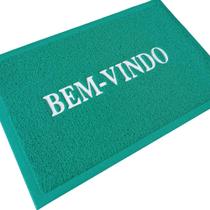 Capacho Tapete de Entrada Bem Vindo 60cm x 40cm PVC 8 Cores Capacho Tapete de Entrada Bem Vindo 60cm x 40cm PVC 8 Cores