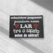 Capacho tapete de porta tire o sapato 60x40 Capacho tapete de porta tire o sapato 60x40