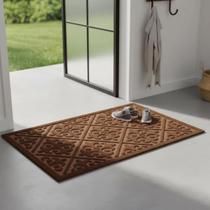 Capacho Tapete Porta Entrada Emborrachado Antiderrapante 37x57cm