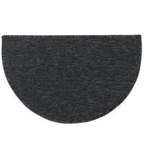 Capacho Tapete Porta Entrada Meia Lua 38x60 Tricolor Grafite Capacho Tapete Porta Entrada Meia Lua 38x60 Tricolor Grafite