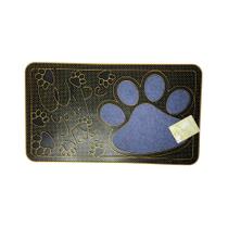 Capacho Tapete PVC Vinil Pegadas Patinha Pets Gato Cachorro Wipe Your Paws Para Porta de Entrada Capacho Tapete PVC Vinil Pegadas Patinha Pets Gato Cachorro Wipe Your Paws Para Porta de Entrada