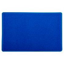 Capacho Vinil Br 10mm Silver 60x40 Azul Royal Kapazi - KAPAZI IND