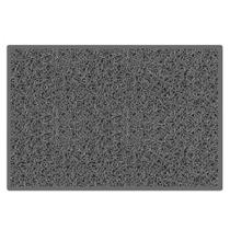 Capacho vinil br 10mm silver 60x40 cinza kapazi - Kapazi ind