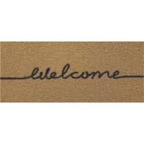 Capacho Vinil Long Welcome 30x70cm - 01VILONWEL - KAPAZI Capacho Vinil Long Welcome 30x70cm - 01VILONWEL - KAPAZI