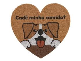 Capacho Vinil Pet Dog Heart Cadê Minha Comida 55cm X 60cm Comprimento 60 Cm Cor Marrom Desenho Do Tecido Dog Cadê Minha Comida Largura 55 Cm Capacho Vinil Pet Dog Heart Cadê Minha Comida 55cm X 60cm Comprimento 60 Cm Cor Marrom Desenho Do Tecido Dog Cadê Minha Comida Largura 55 Cm