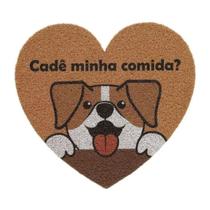 Capacho Vinil Pet Heart Kapazi 55x60cm Capacho Vinil Pet Heart Kapazi 55x60cm