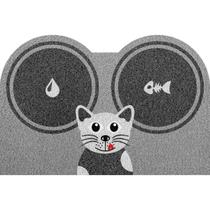 Capacho Vinil Pet S-Print Hora do Lanche Cat 40 x 60cm Kapazi Capacho Vinil Pet S-Print Hora do Lanche Cat 40 x 60cm Kapazi