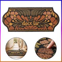 Capacho Vinil PVC Kapazi Doce Harmonia Antiderrapante 30x70