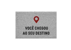 Capacho Vinílico Estampado Antiderrapante 60x40cm - Komeco