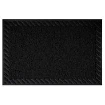 Capacho Vinilico Grande Diagonale 90x60cm Preto Black Comprimento 90 Cm Desenho Do Tecido Diagonal Largura 60 Cm