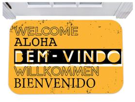 Capacho welcome aloha bem vindo willkommen bienvenido