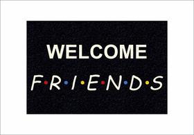 Capacho welcome friends 60x40 cm Capacho welcome friends 60x40 cm