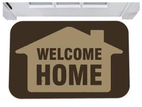 Capacho welcome home bem vindo a casa tapete 40x60