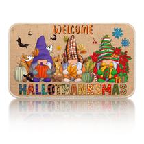 Capacho Zhanmai Halloween Gnome Spooky Fall Pumpkin 70x40cm