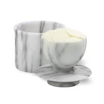 Capacidade de 1 palito Butter Keeper Norpro Marble Off-White