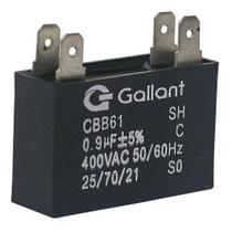 Capacitor 0.9 uf 110/220v motor ventilador - Gallant