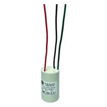 Capacitor 1,7uF + 1,3uF 250VCA 3 Fios Onda Positiva