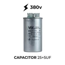 Capacitor 25+5uf 380v único Capacitor 25+5uf 380v único