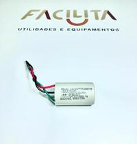 Capacitor 3 fios Metal. Ventilador de Teto 1,5+2,5 uFx250Vac
