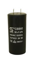 Capacitor 30uf P/ Lavadora Black+decker Pw2100-b2 220v Original Capacitor 30uf P/ Lavadora Black+decker Pw2100-b2 220v Original