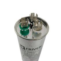 Capacitor 45 + 2,5uf 440v - Duplo Único Capacitor 45 + 2,5uf 440v - Duplo Único