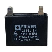 Capacitor 7Uf 440V Motor Ventilador Friven