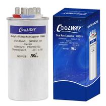 Capacitor AC COOLWAY 40+5uF 370V/440V para ar condicionado Capacitor AC COOLWAY 40+5uF 370V/440V para ar condicionado