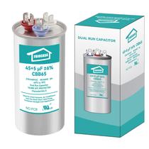 Capacitor AC FRIOCASA 45/5uF 6% 370V/440V CBB65B para unidade AC Capacitor AC FRIOCASA 45/5uF 6% 370V/440V CBB65B para unidade AC