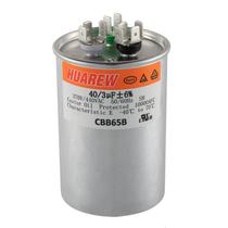 Capacitor AC HUAREW CBB65B 40+3uF 6% 370V/440V Dual Run