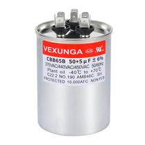 Capacitor AC VEXUNGA CBB65B 50+5uF 370/440/450VAC para ar condicionado