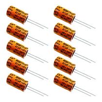 Capacitor Bipolar 47uf 100v - Pacote com 10 Unidades