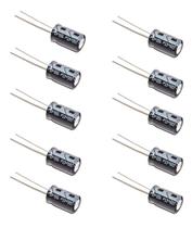 Capacitor Bipolar Technoise Corneta 47uFx100v - Pacote Com 10 Peças