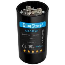 Capacitor BlueStars 124-149uF 220-250VAC Round Run Start Capacitor BlueStars 124-149uF 220-250VAC Round Run Start
