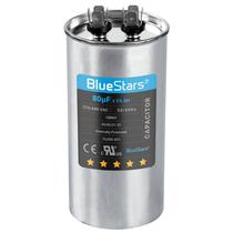Capacitor BlueStars 80uF 370-440V 50/60Hz CBB65 Round Run
